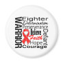 Blood Cancer Warrior Collage Fridge Magnets