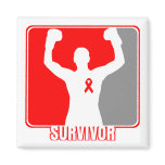 Blood Cancer Winning Survivor Magnet
