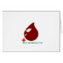 blood donation cards