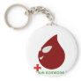blood donation keychain