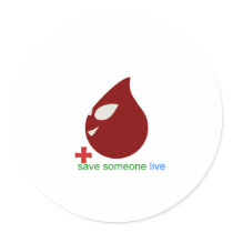 blood donation stickers