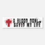 Blood Donor Bumper Stickers