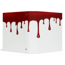Blood Drip Set 3 Ring Binders
