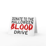 Blood Drive Greeting Card