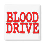 Blood Drive Refrigerator Magnet