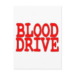 Blood Drive Post Cards