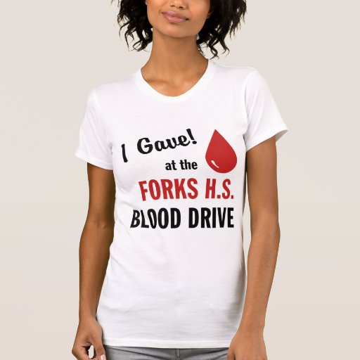 red cross blood drive t shirt