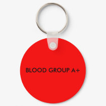 BLOOD GROUP A+ keychains by SAGLIER_GALLICHER BLOOD GROUP A+ keychains