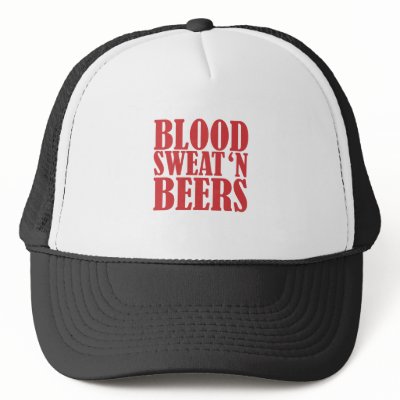 blood trucker hats by tailgatebarn