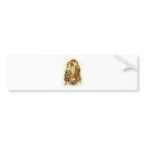 Blood Hound Dogs Bumper Sticker