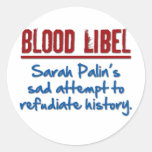 Blood Libel Stickers