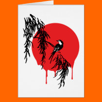 Blood Moon snd Bird cards