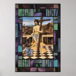 Blood Of Redeemer Bellini Jesus Angel Poster