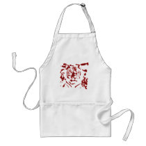 BLOOD OF TIGER aprons by nassosvakalis BLOOD OF TIGER aprons