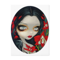 "Blood Orchid" Postcard by strangeling "Blood Orchid" Postcard