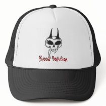 Blood Pollution Cap hats by jrlee9 Blood Pollution Cap hats