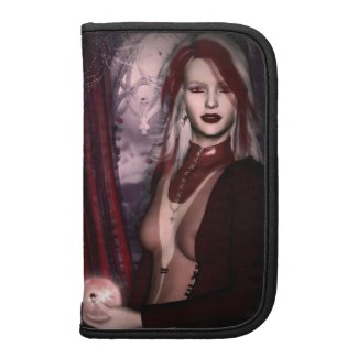 Blood Red Gothic Witch Fantasy Art rickshawfolio