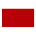 Blood Red Trend Color Customized Template Blank Business Card Template