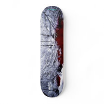Blood River Winter Skateboard by RavagedOne Blood River Winter Skateboard