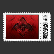 Blood Rose Dawning postage