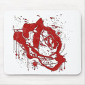 Blood Rose Mouse Pad mousepads by nassosvakalis Blood Rose Mouse Pad mousepads