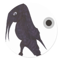 BLOOD SEEKER RAVEN stickers