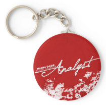 Blood Spatter Analyst Keychains