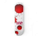 BLOOD SPATTER SKATEBOARD