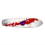 Blood Spattered Skateboard