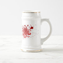 Blood Splatter Coffee Mug