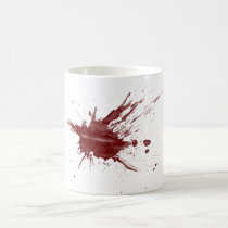 "Blood Splatter" mugs