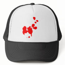 Blood Splatter hats