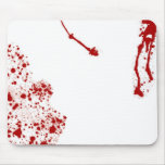 Blood Splatter Mouse Pad