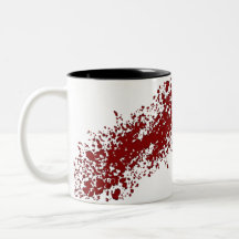 Blood Splatter Mug