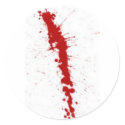 blood splatter stickers