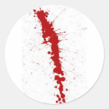 blood splatter stickers