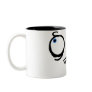 Blood stained crazy creature face coffee mugs