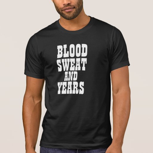 blood sweat and t shirts youtube