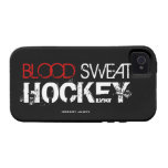 BLOOD SWEAT HOCKEY iPhone 4/4S COVERS