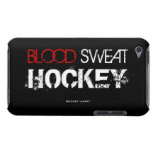 BLOOD SWEAT HOCKEY iPod TOUCH Case-Mate CASE