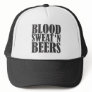blood sweat n beers trucker hat