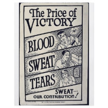 Blood, Sweat, Tears flyers