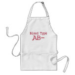 Blood Type AB Negative aprons
