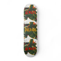 Blood Warrior Skateboard by 2motivateu Blood Warrior Skateboard