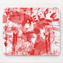 bloodbath mousepads by chrisjoker bloodbath mousepads