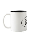 Bloodhound abbreviation BH Coffee Mug