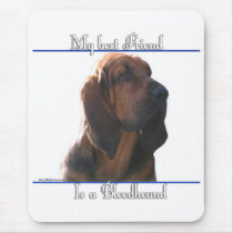 Bloodhound Best Friend 2 mousepads