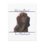 Bloodhound Best Friend 2 Postcard
