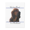 Bloodhound Best Friend 2 postcards by GreyWolfCreation Bloodhound Best Friend 2 postcards
