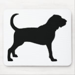 Bloodhound (black) mouse mat